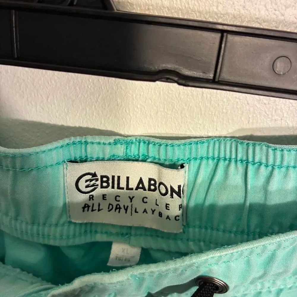 Billabong teal swim